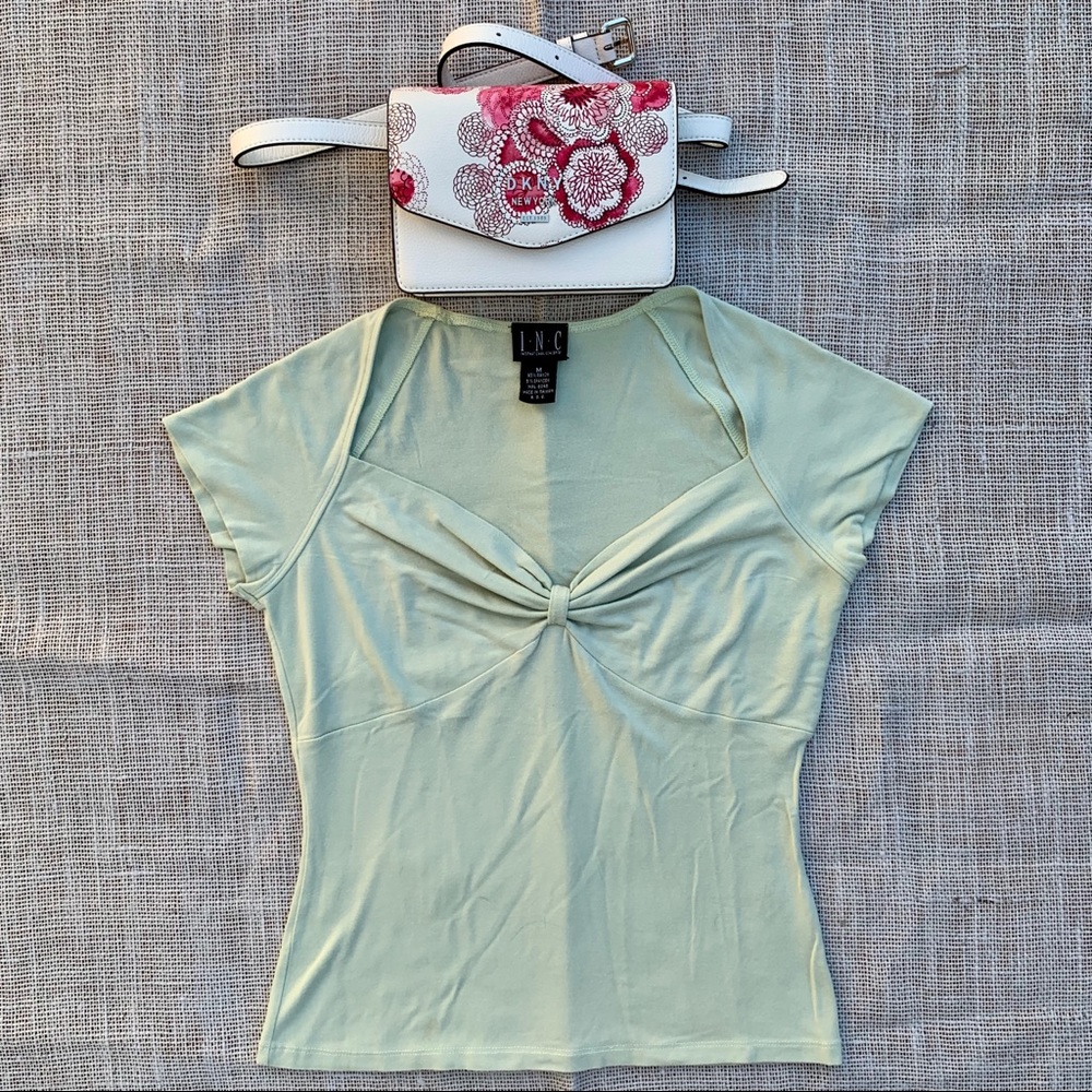 INC Short Sleeve Top Women’s Size Medium